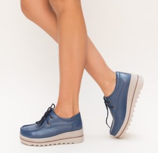 Comanda online Pantofi Casual Sagrio Albastru 2 de dama.