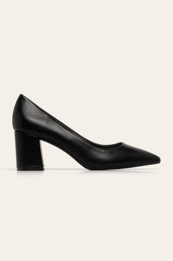 Pantofi eleganti negri cu toc gros mediu pentru ocazie Answear Bellucci Buanarotti