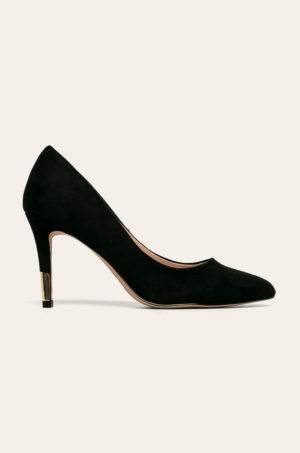 Pantofi de seara negri eleganti Aldo Emeringen cu tocul stiletto si talpa confortabila din guma