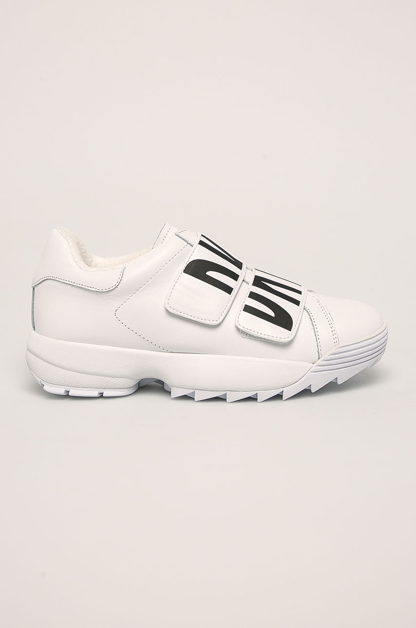 Pantofi sport dama Dkny originali albi cu talpa confortabila