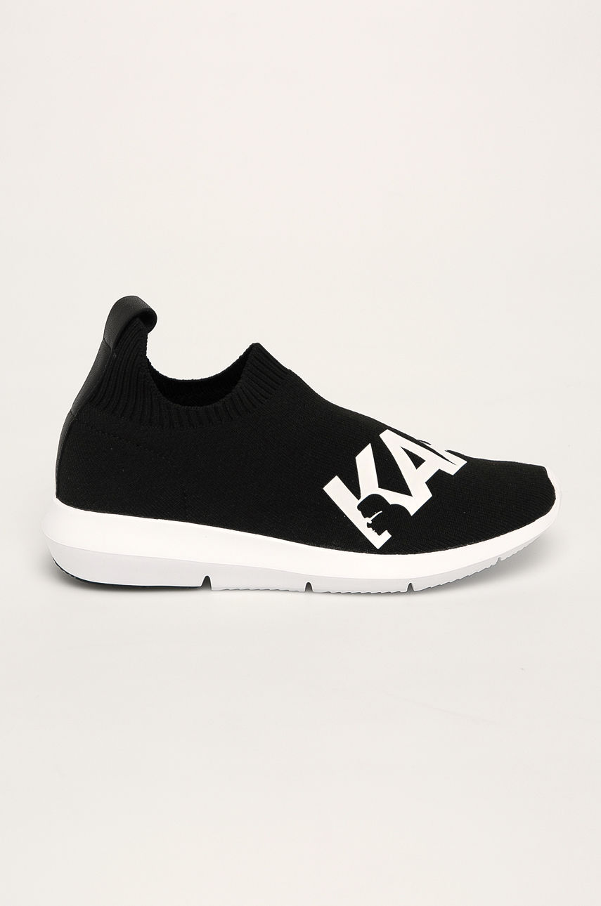 Pantofi sport Karl Lagerfeld negri slip on pentru tinute casual
