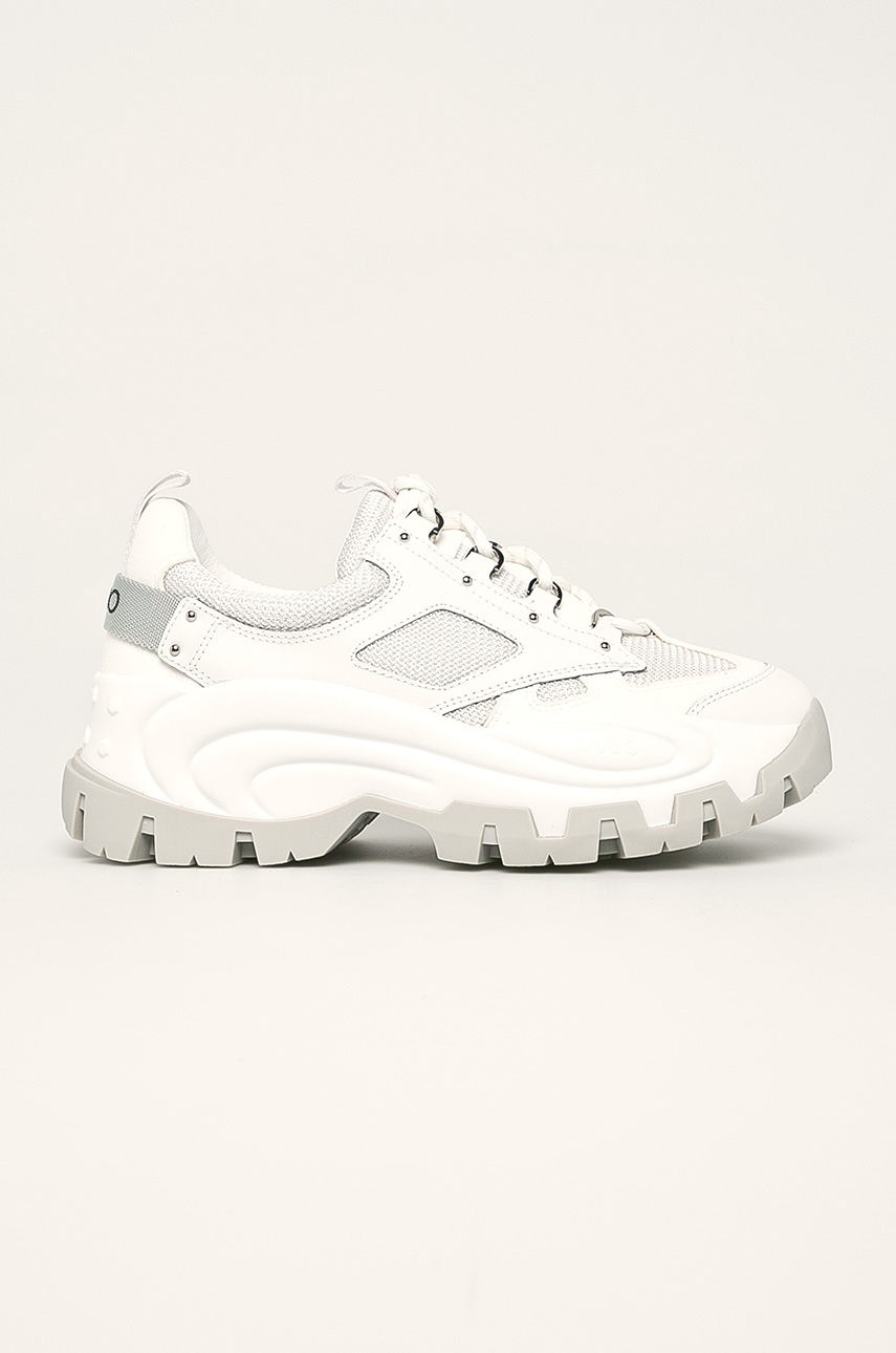 Pantofi sport Liu Jo albi de alergare cu talpa realizata din guma