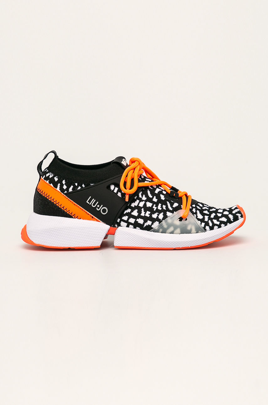 Pantofi originali portocalii Liu Jo sport cu talpa de comoda pentru dama