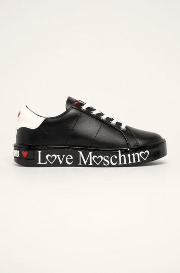 Pantofi negri sport Love Moschino originali cu talpa confortabila