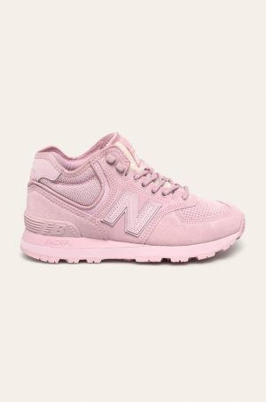 Pantofi sport New Balance WH574BE roz originali de dama cu talpa gumata cu amortizare EVA