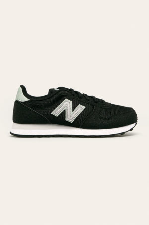 Pantofi sport New Balance WH574BG originali negri din piele intoarsa si textil cu talpa gumata