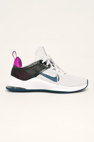 Pantofi negri cu gri sport Nike Air Max 200 originali din textil si piele naturala cu talpa gumata