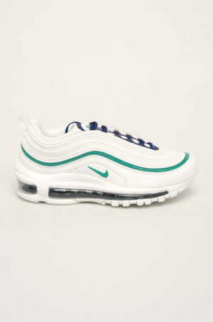 Pantofi albi sport de firma Nike Sportswear Air Max 95 SE cu siret si platforma inalta de 4cm