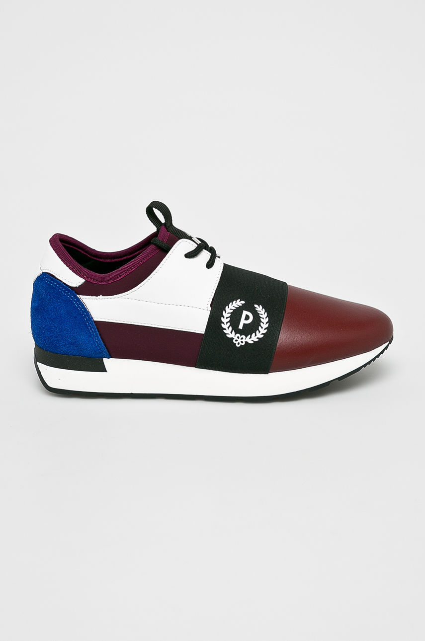 Pantofi sport bordo Pollini originali de firma