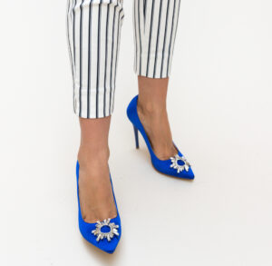 PantofI Spiti Albastri 2 eleganti online pentru dama