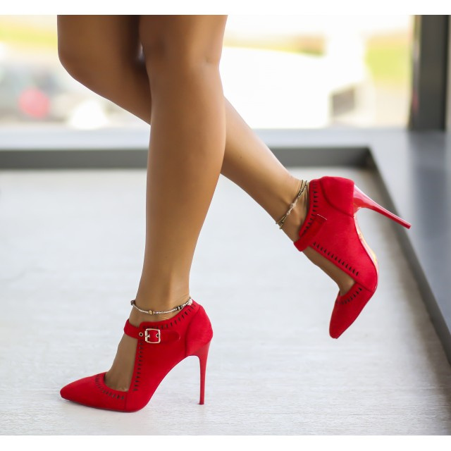 Pantofi Adiny Rosii ieftini online pentru dama