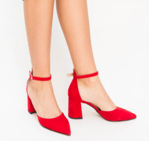 Pantofi Alio Rosii eleganti online pentru dama