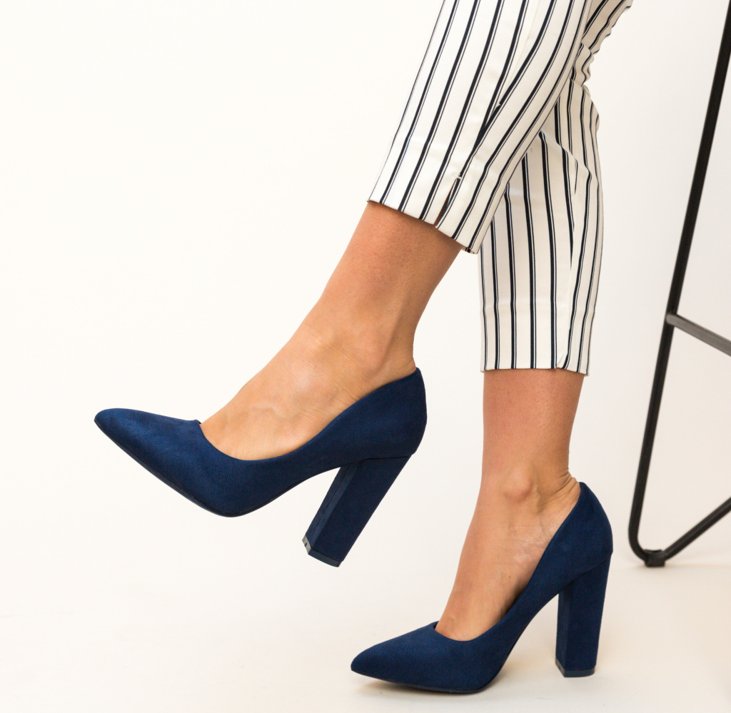 Pantofi Amani Bleumarin ieftini online pentru dama