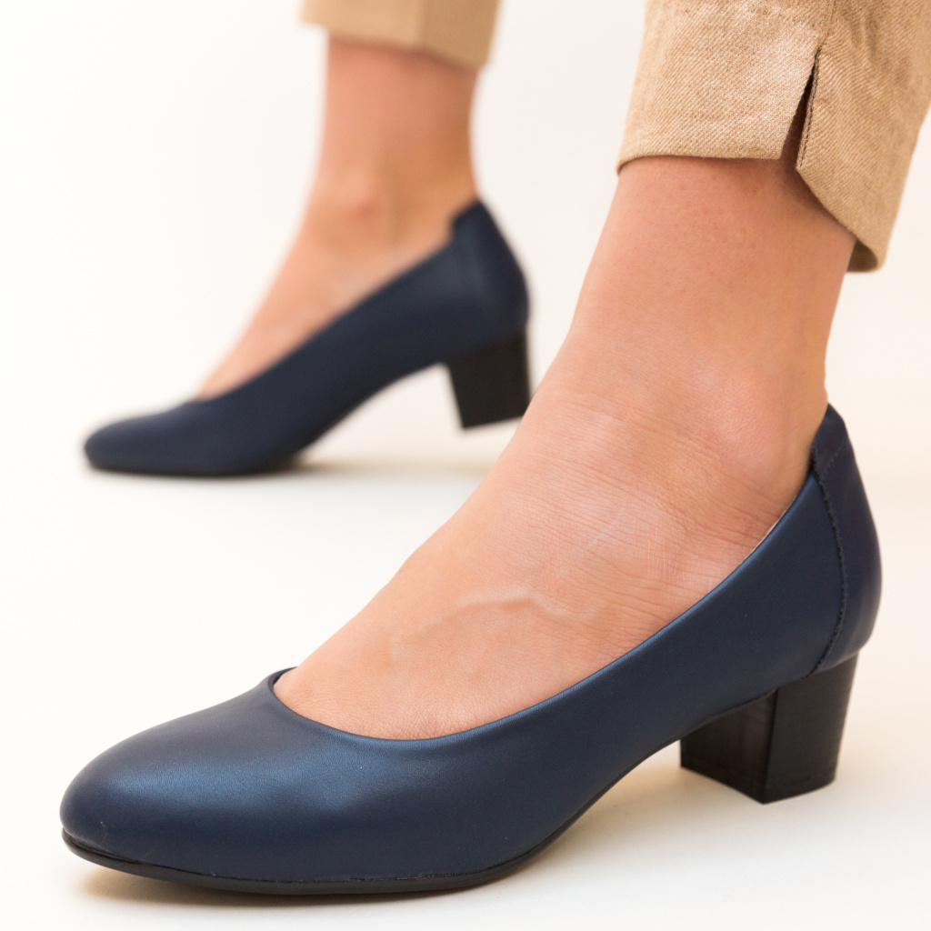 Pantofi Amrit Bleumarin ieftini online pentru dama