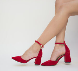 Pantofi Avust Rosii eleganti online pentru dama