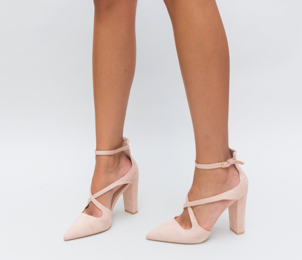 Pantofi Baleso Roz ieftini online pentru dama