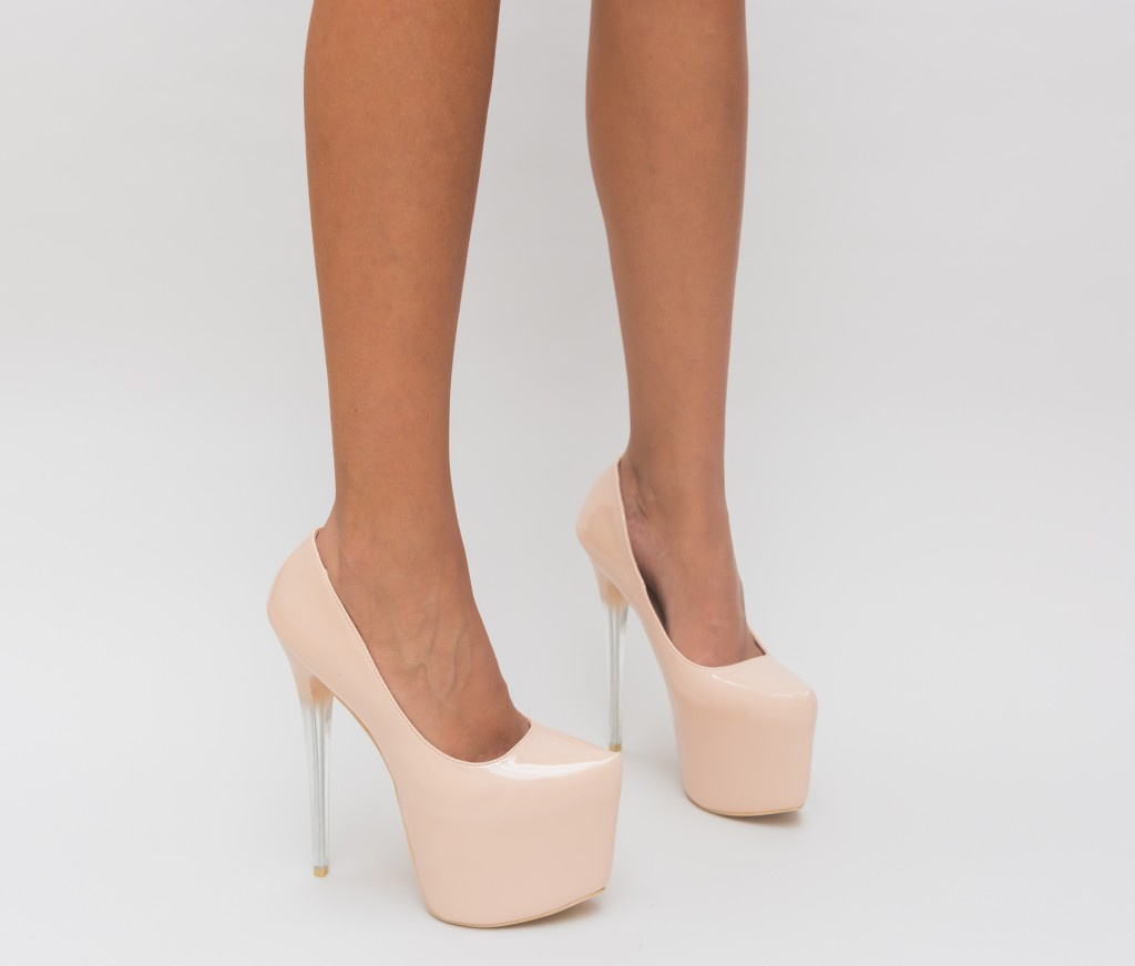 Pantofi Bante Bej eleganti online pentru dama