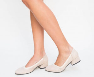 Pantofi Bidosa Bej eleganti online pentru dama