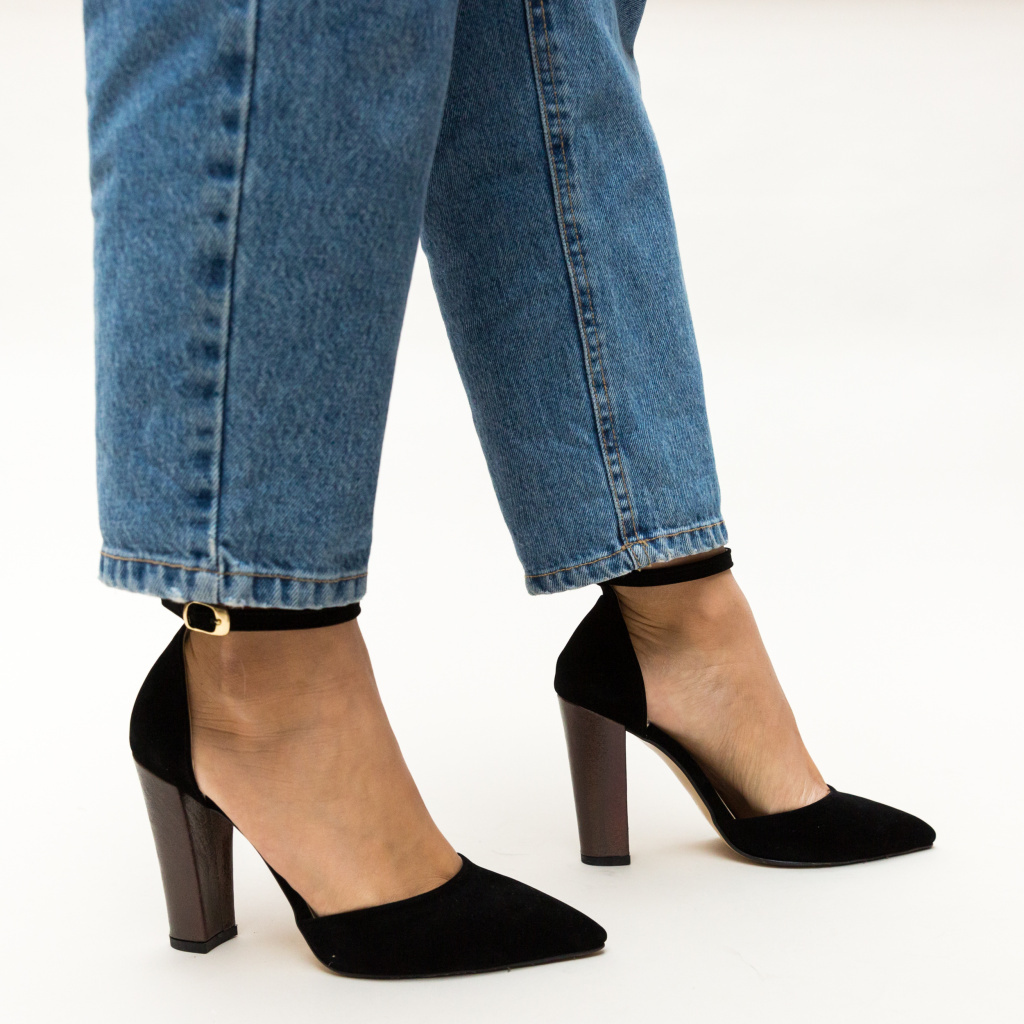 Pantofi Calimano Negri 2 eleganti online pentru dama