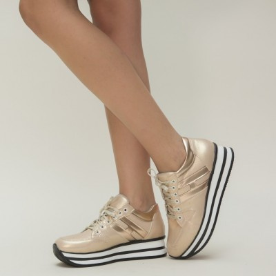 Pantofi Casual Mavi Aurii. online de calitate pentru dama