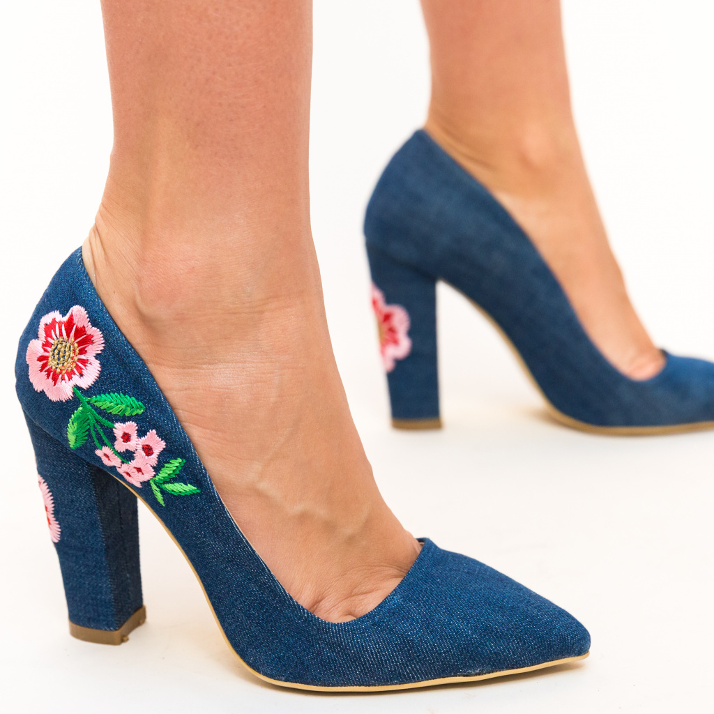 Pantofi Ceacs Albastri 2 ieftini online pentru dama