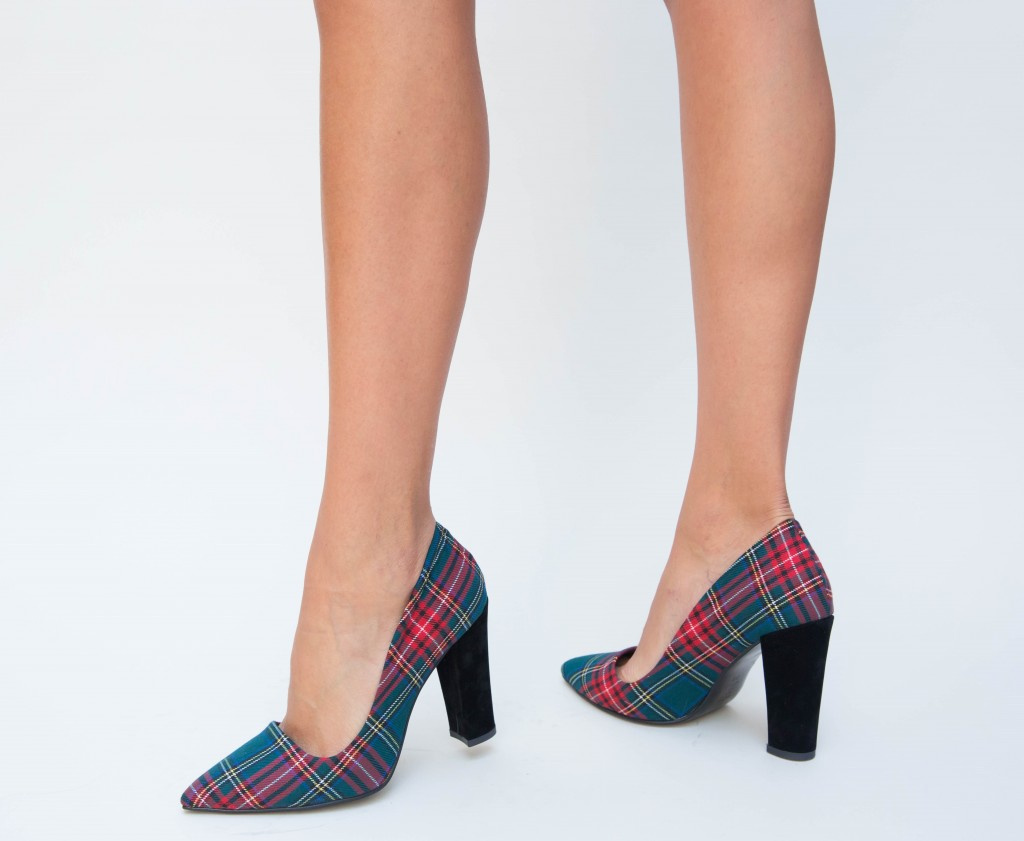 Pantofi Cesar Verzi ieftini online pentru dama