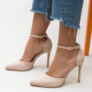 Pantofi Collier Bej eleganti online pentru dama