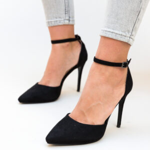 Pantofi Collier Negre eleganti online pentru dama