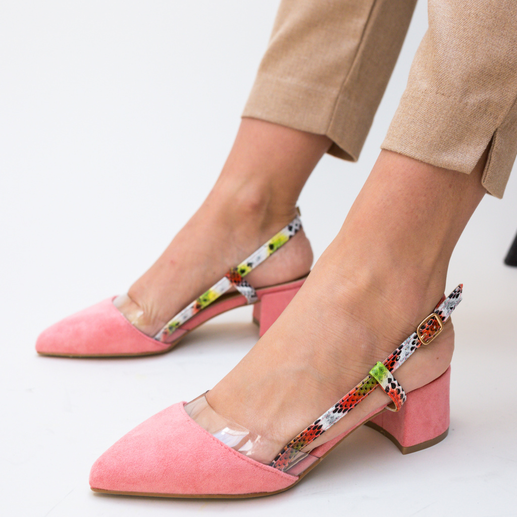 Pantofi Conall Roz eleganti online pentru dama