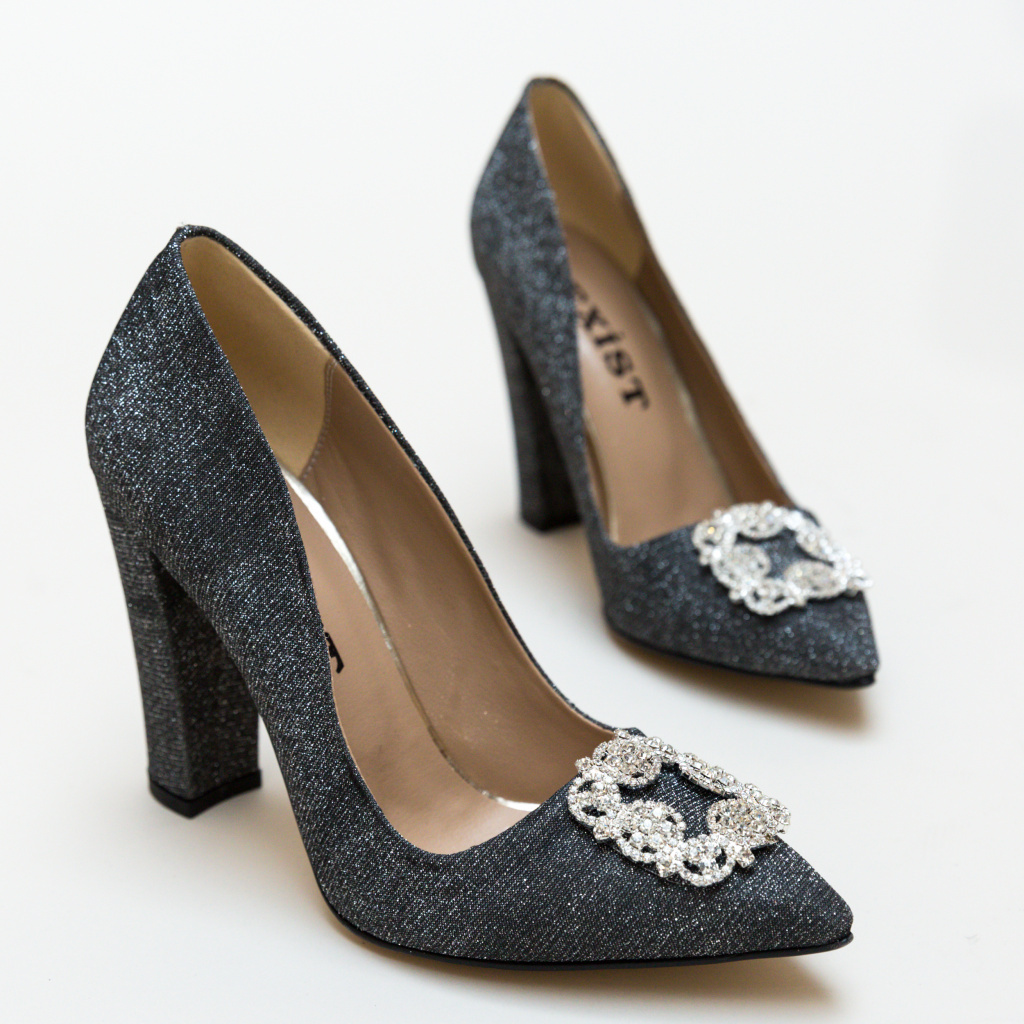 Pantofi Cornelius Gri eleganti online pentru dama