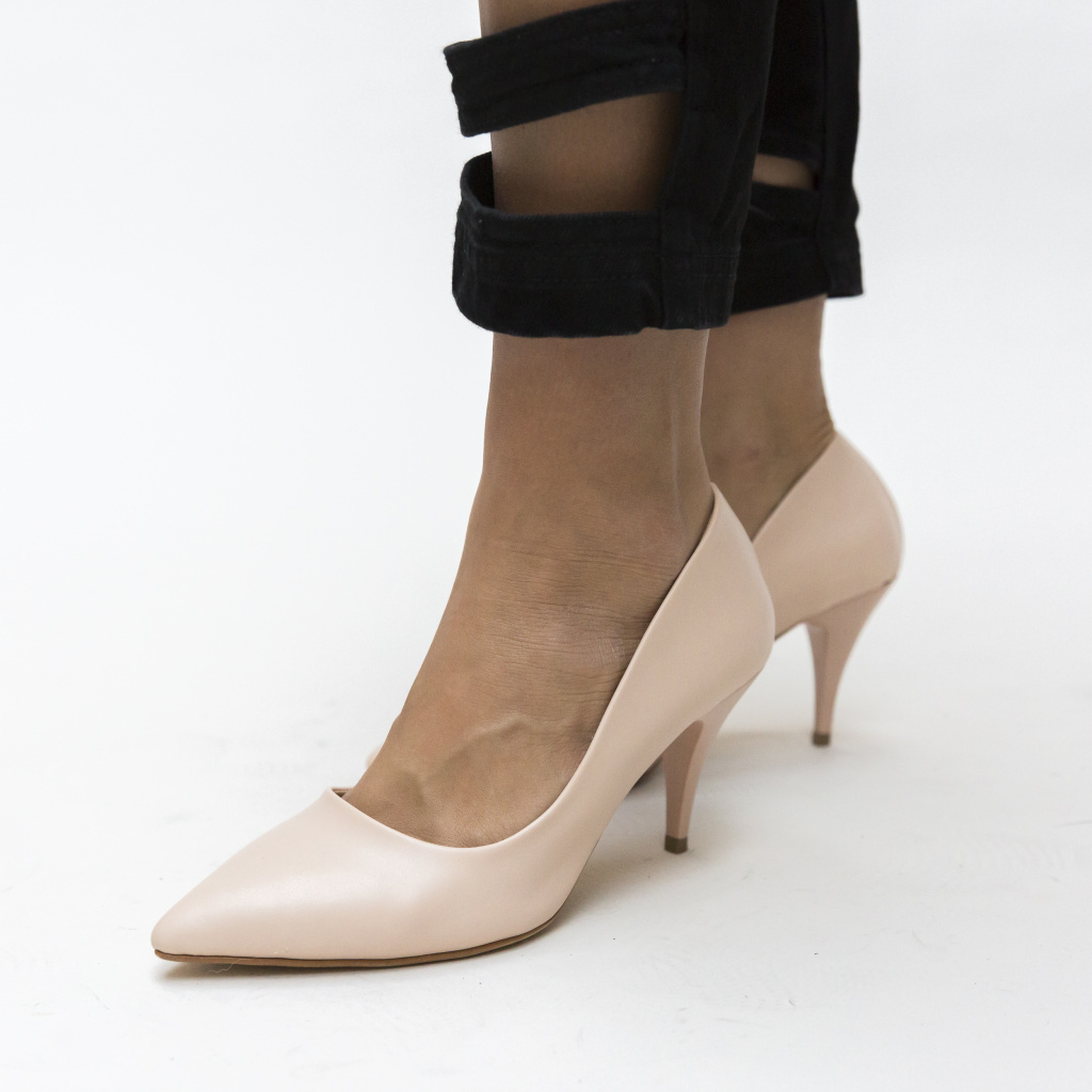 Pantofi Crunch Bej eleganti online pentru dama