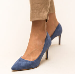 Pantofi Deaco Albastri ieftini online pentru dama