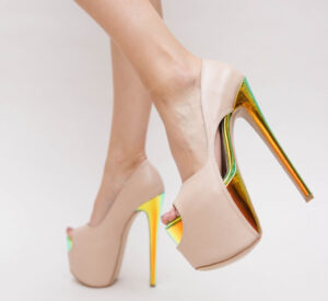 Pantofi Dikos Bej eleganti online pentru dama
