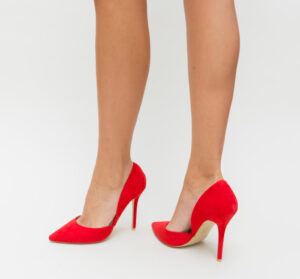 Pantofi Dinore Rosii ieftini online pentru dama