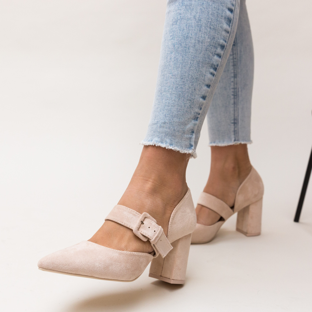 Pantofi Dionne Bej ieftini online pentru dama