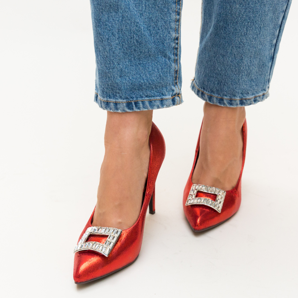 Pantofi Dylon Rosii ieftini online pentru dama