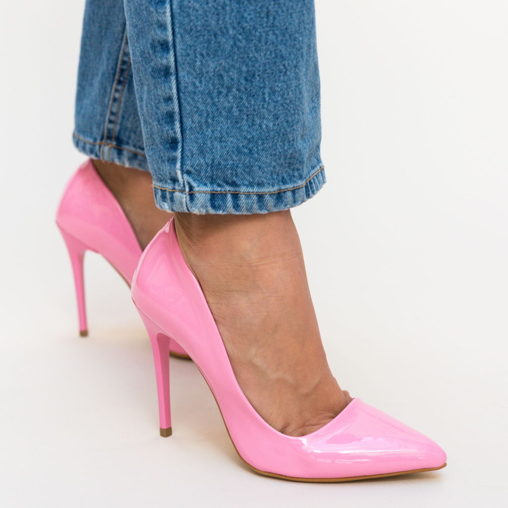 Pantofi Easter Roz eleganti online pentru dama