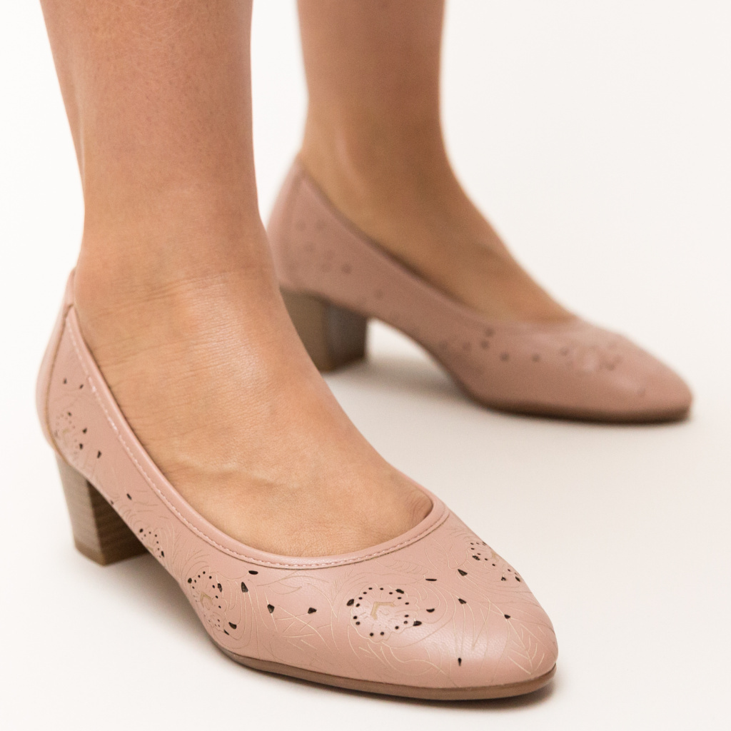 Pantofi Elaine Roz ieftini online pentru dama