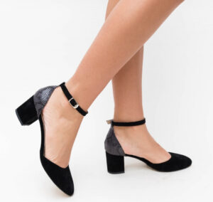 Pantofi Fanzel Negri ieftini online pentru dama