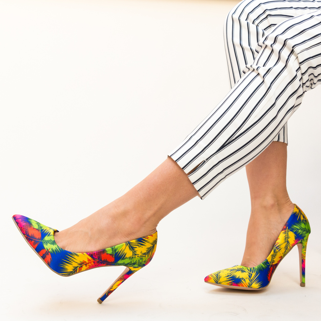 Pantofi Field Galbeni eleganti online pentru dama