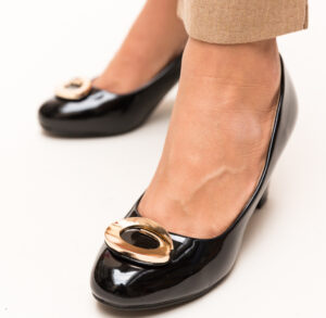 Pantofi Flores Negri ieftini online pentru dama