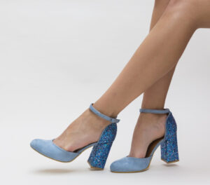 Pantofi Gipsy Albastri ieftini online pentru dama