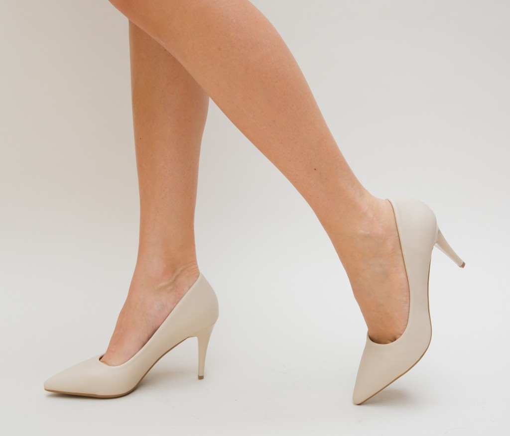 Pantofi Gomy Bej ieftini online pentru dama