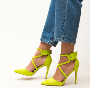 Pantofi Hebe Verzi eleganti online pentru dama