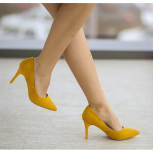 Pantofi Hel Galbeni ieftini online pentru dama