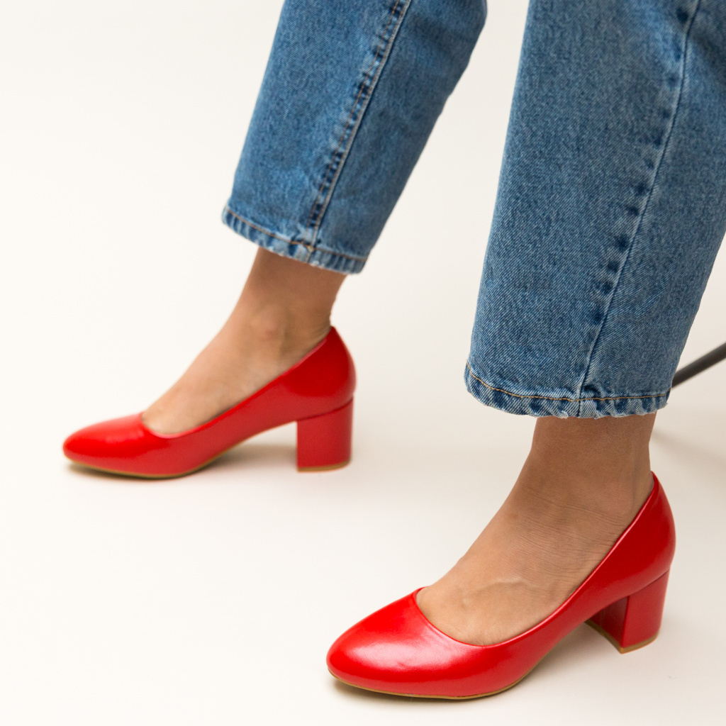 Pantofi Hummer Rosii ieftini online pentru dama