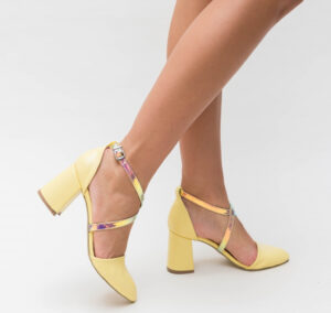 Pantofi Inter Galbeni 2 ieftini online pentru dama