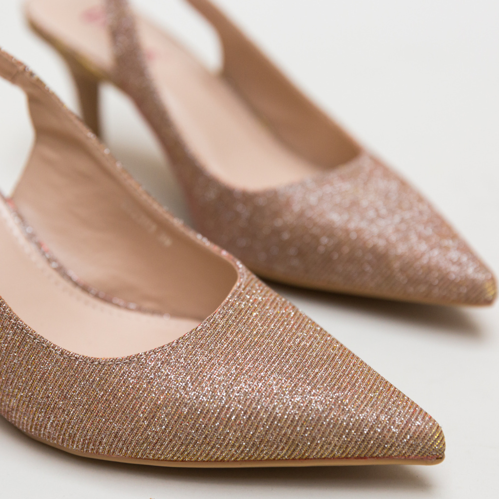 Pantofi Jax Aurii ieftini online pentru dama