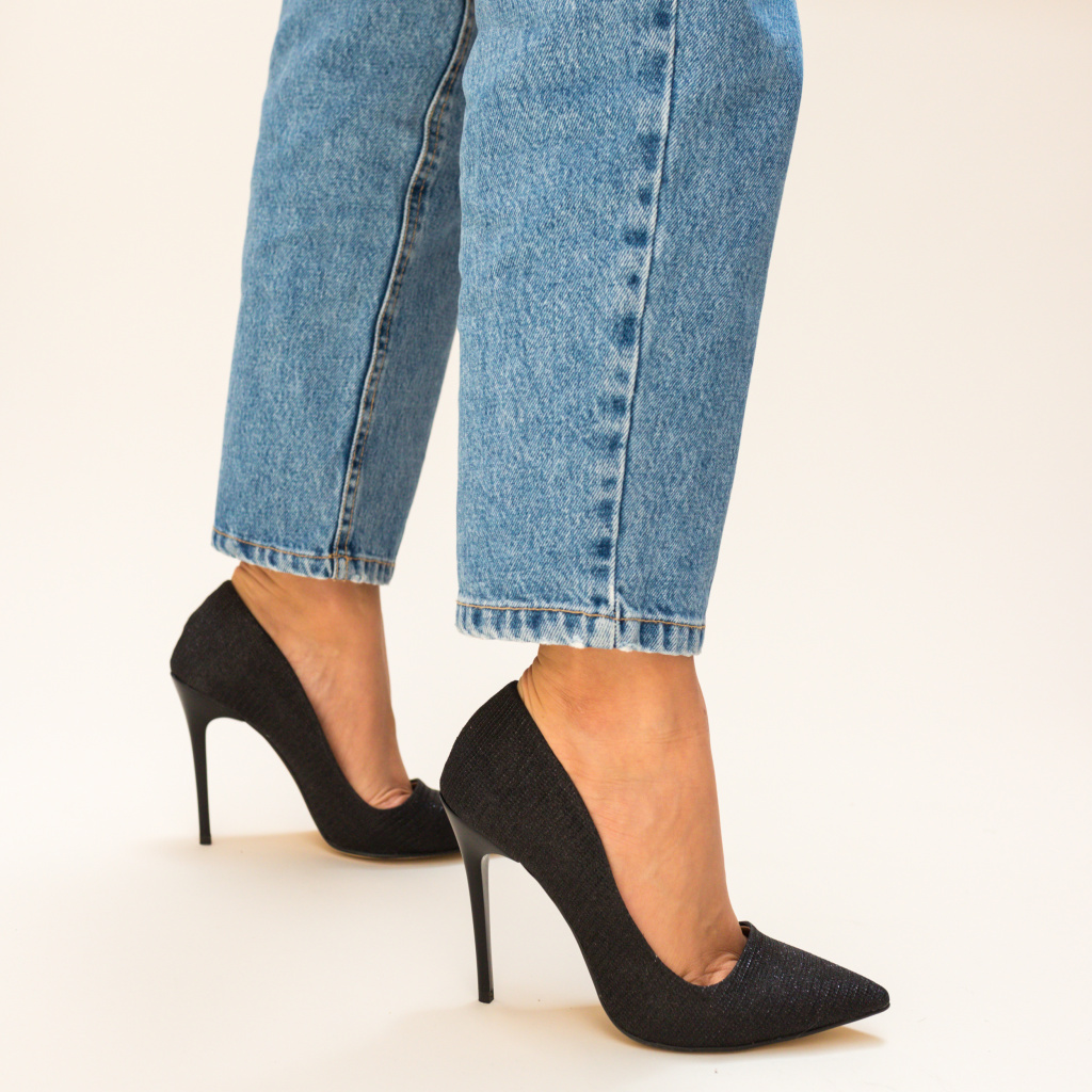 Pantofi Jendo Negri eleganti online pentru dama
