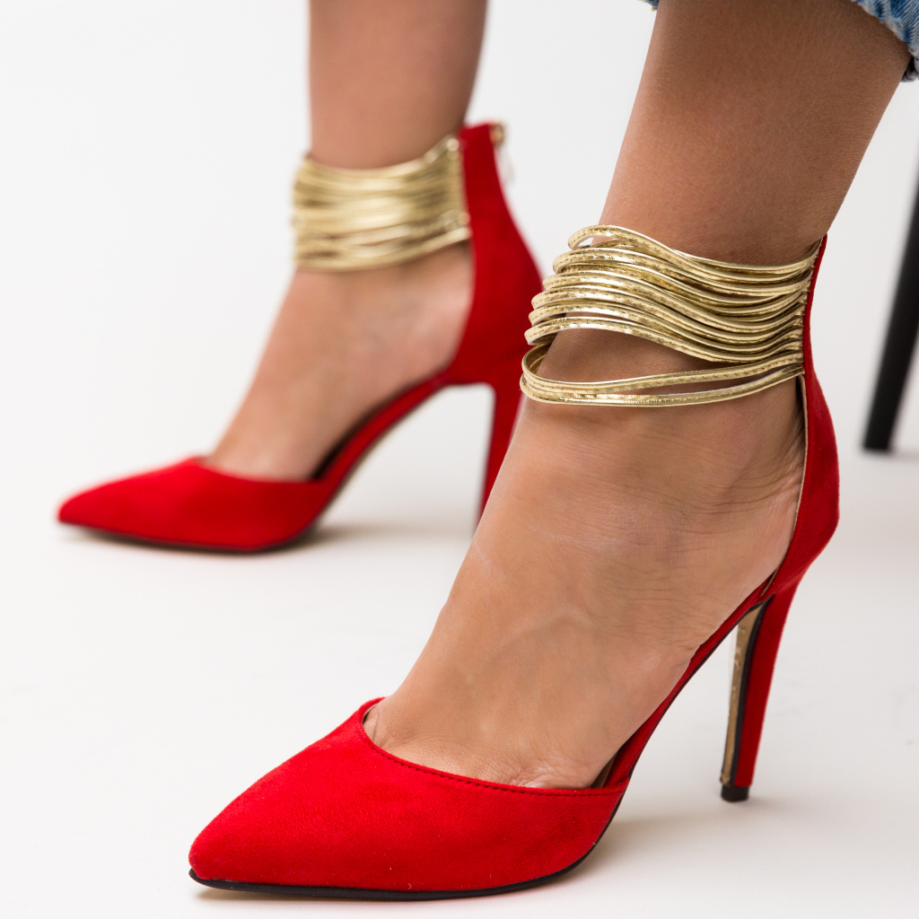 Pantofi Kaia Rosii ieftini online pentru dama